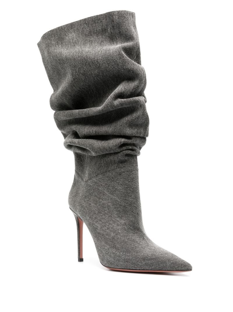 Amina Muaddi Jahleel 95mm slouch boots outlook