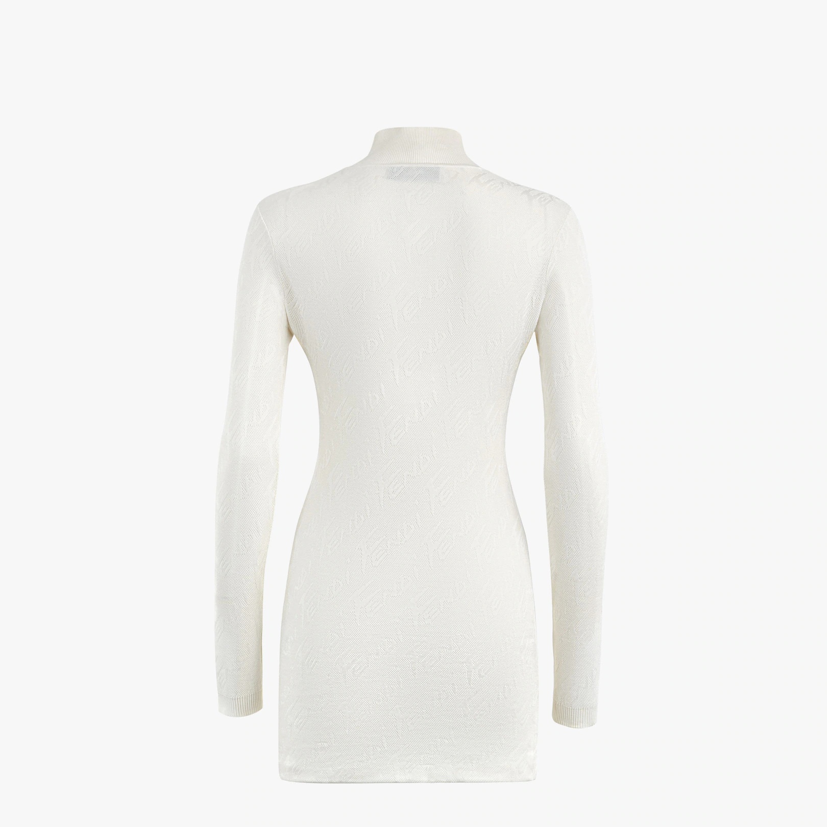 White viscose dress - 2