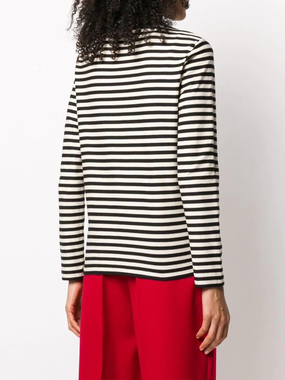 Ami De Coeur striped long sleeve T-shirt - 4