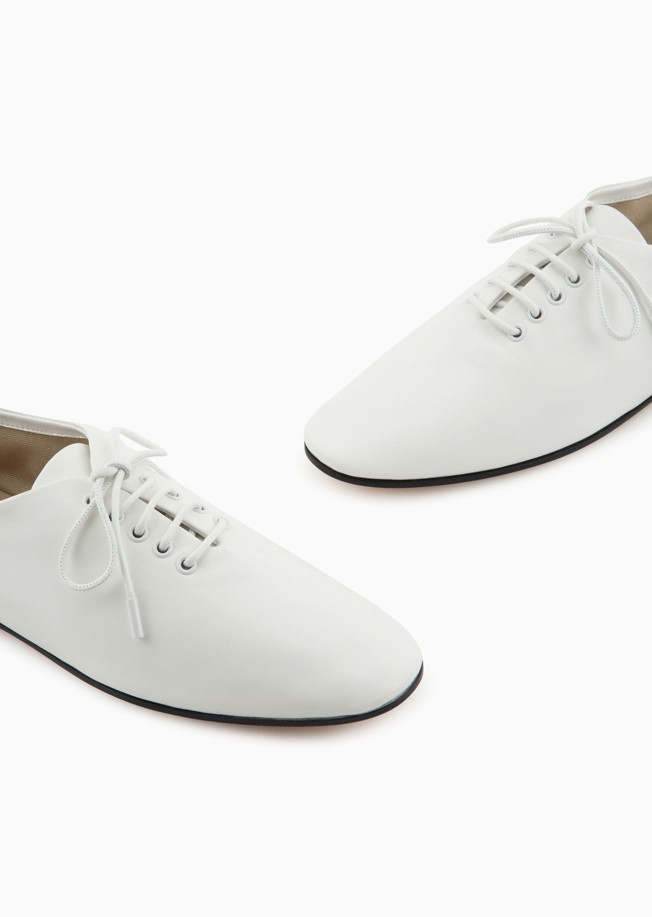 Nappa-leather lace-ups - 5