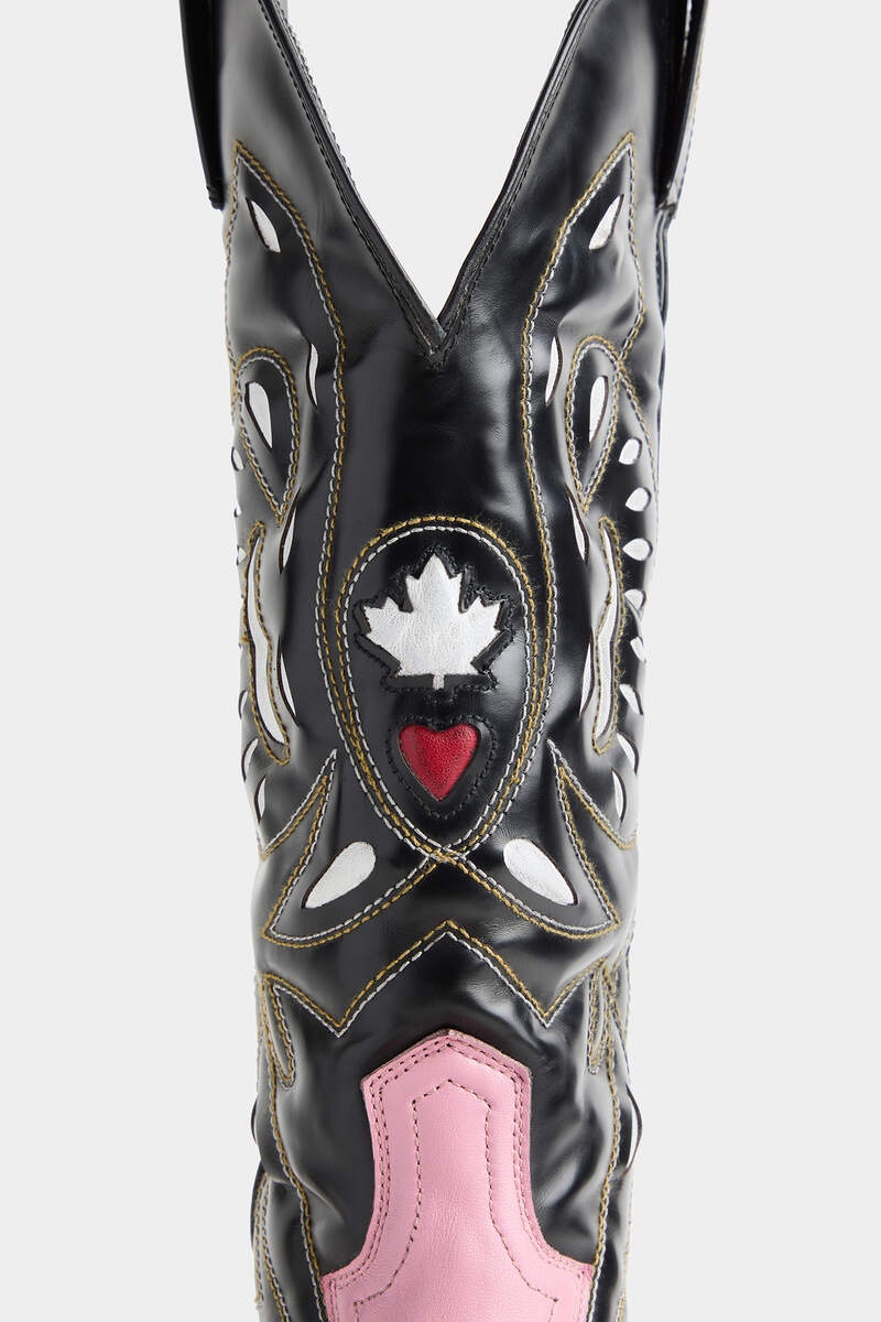 VINTAGE COWBOY BOOT - 4