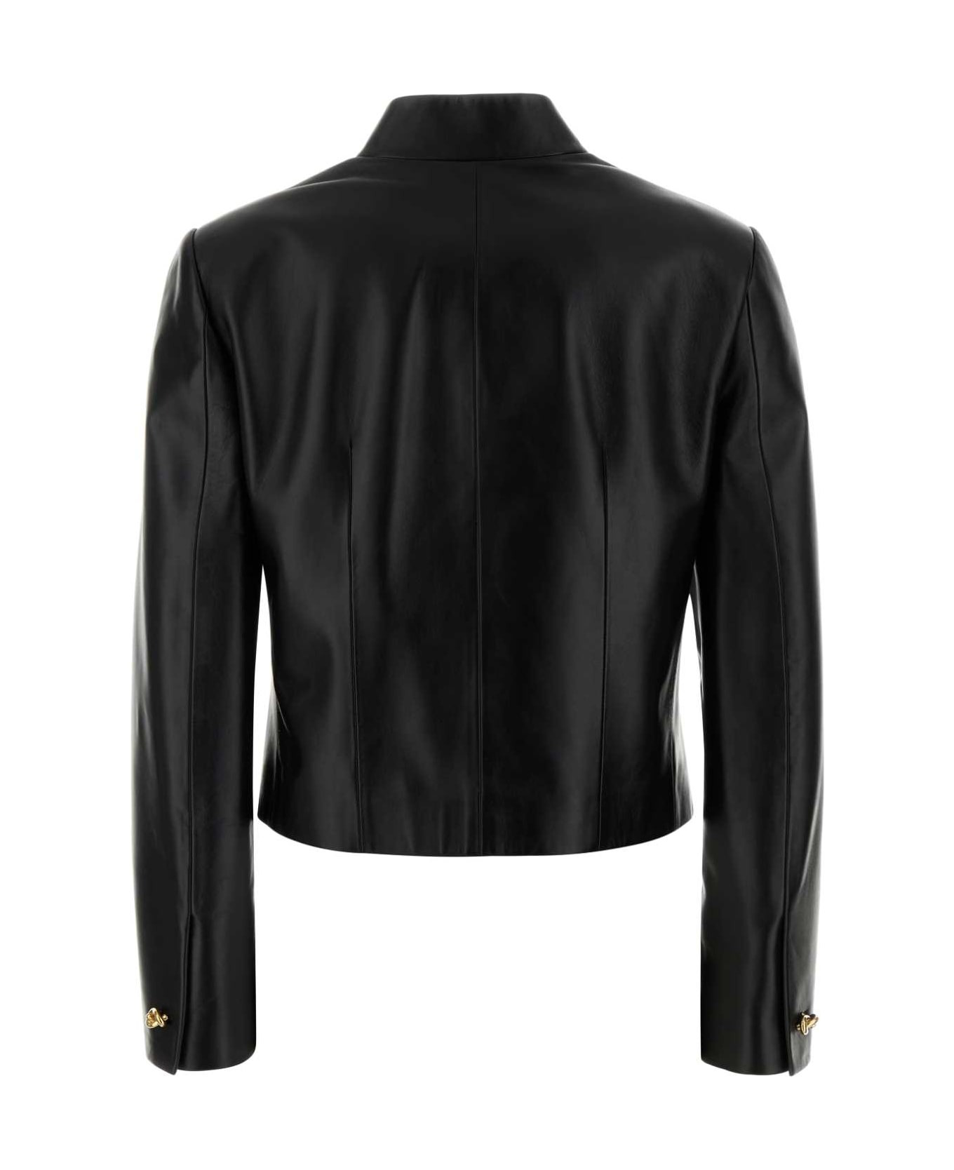 Black Leather Jacket - 2