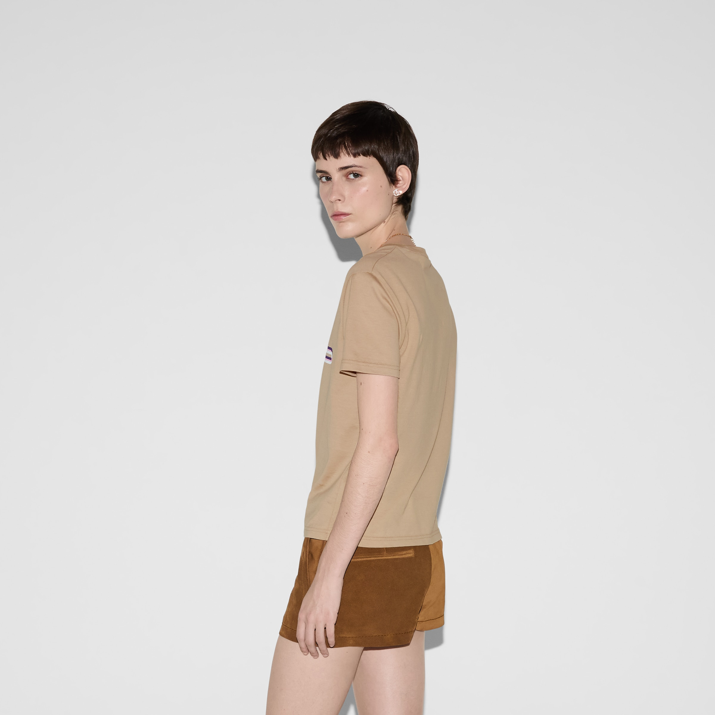 Printed cotton jersey T-shirt - 4