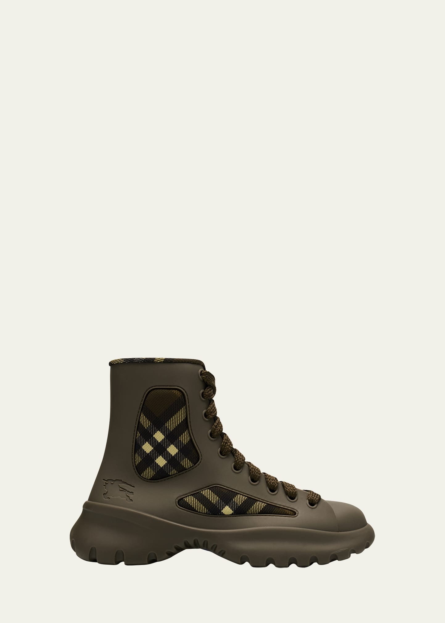 Men's Rubber Boulder Lace-Up Boots - 1