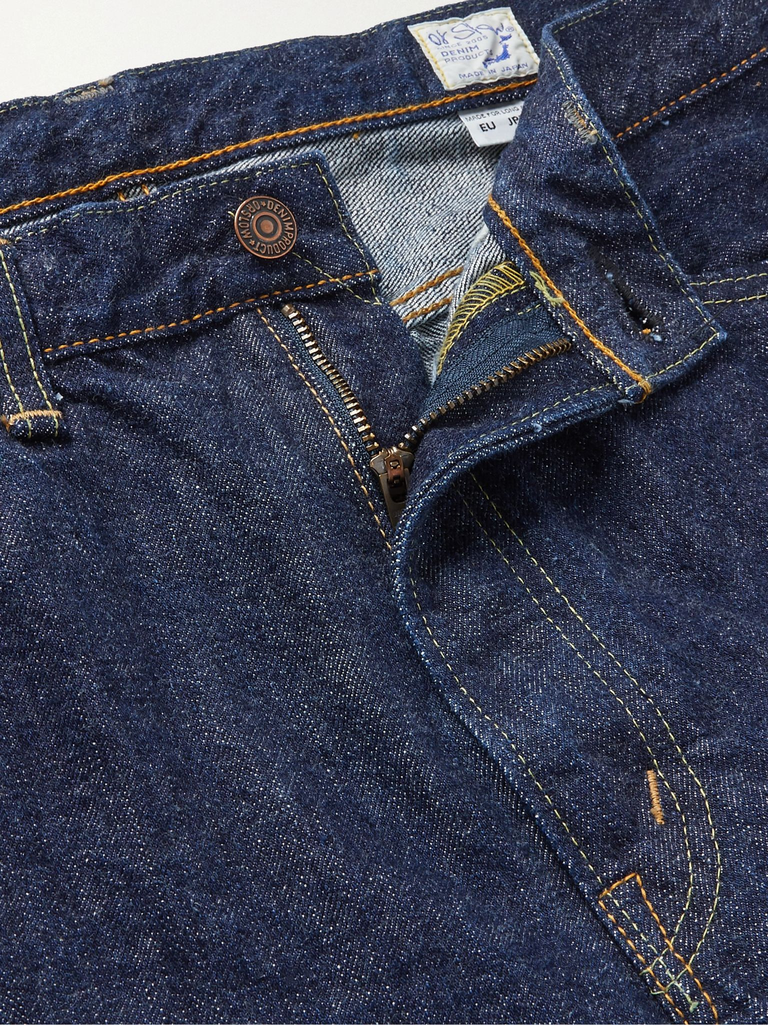 107 Slim-Fit Selvedge Denim Jeans Indigo - 5