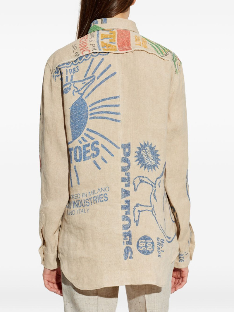 graphic-print shirt 4