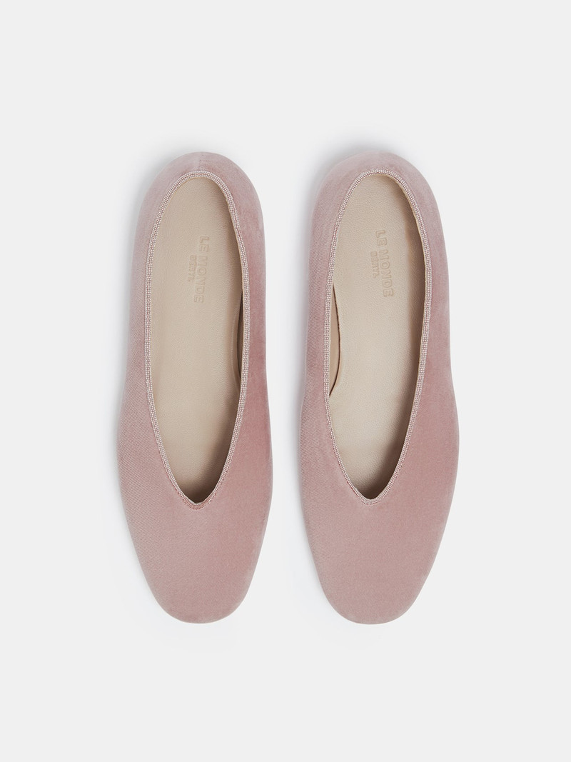 Regency Slipper / Pink Velvet 3