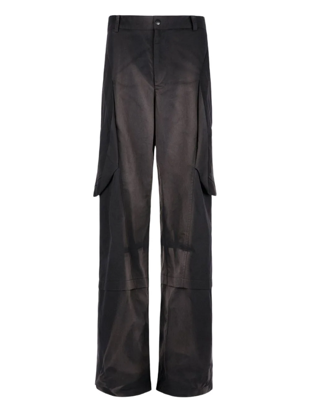Sun-Bleached cargo pocket trousers - 1