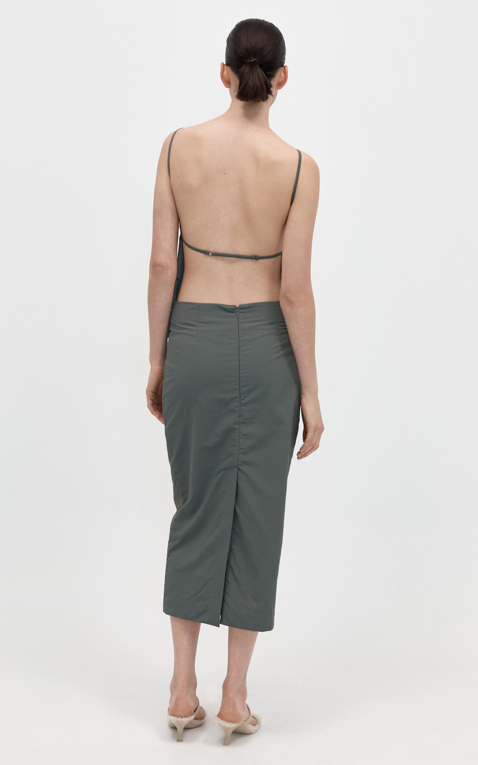 Square Neck Top green - 4