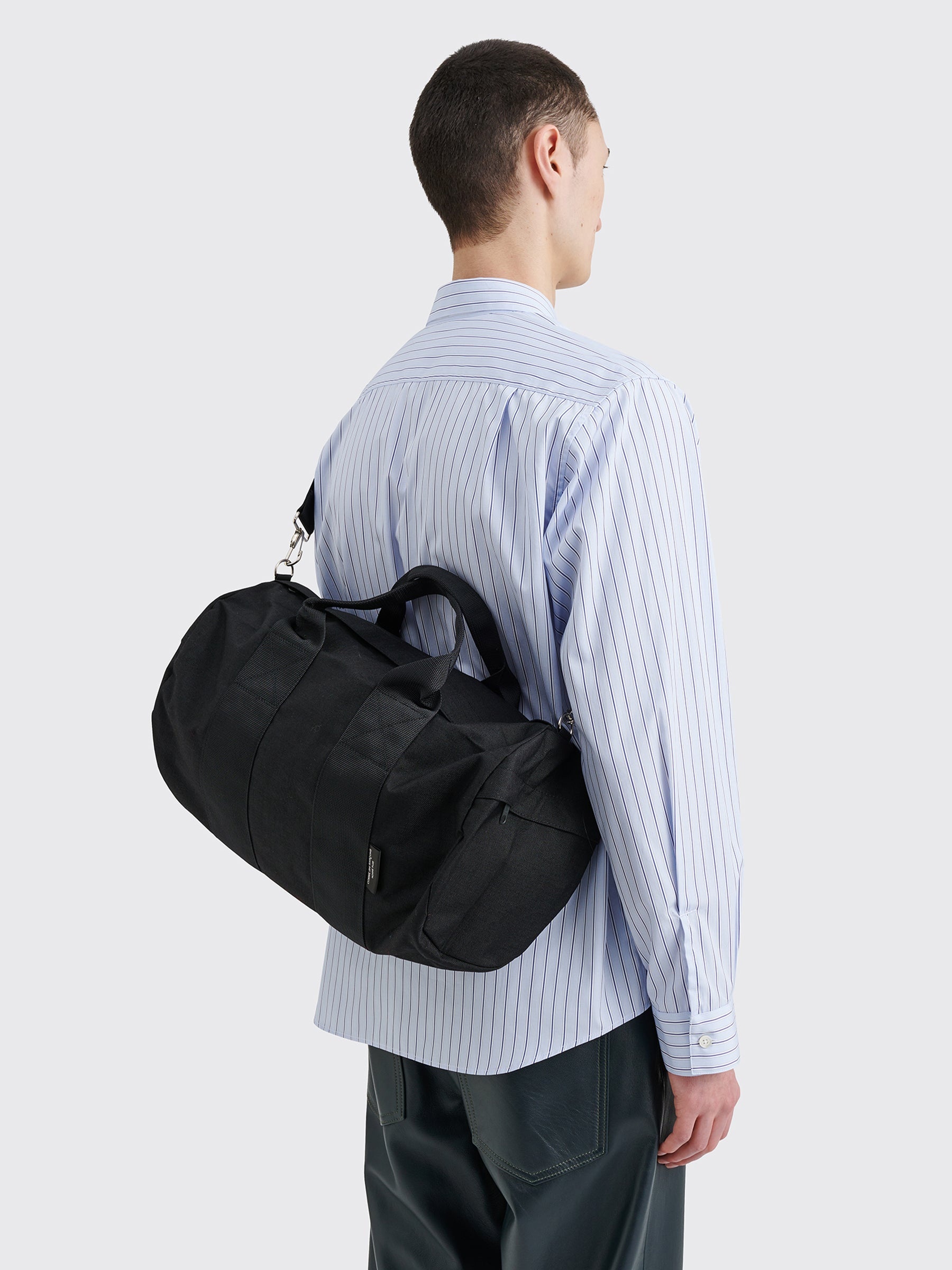 COMME DES GARÇONS HOMME PLUS MEDIUM SIZE DUFFEL BAG BLACK - 3