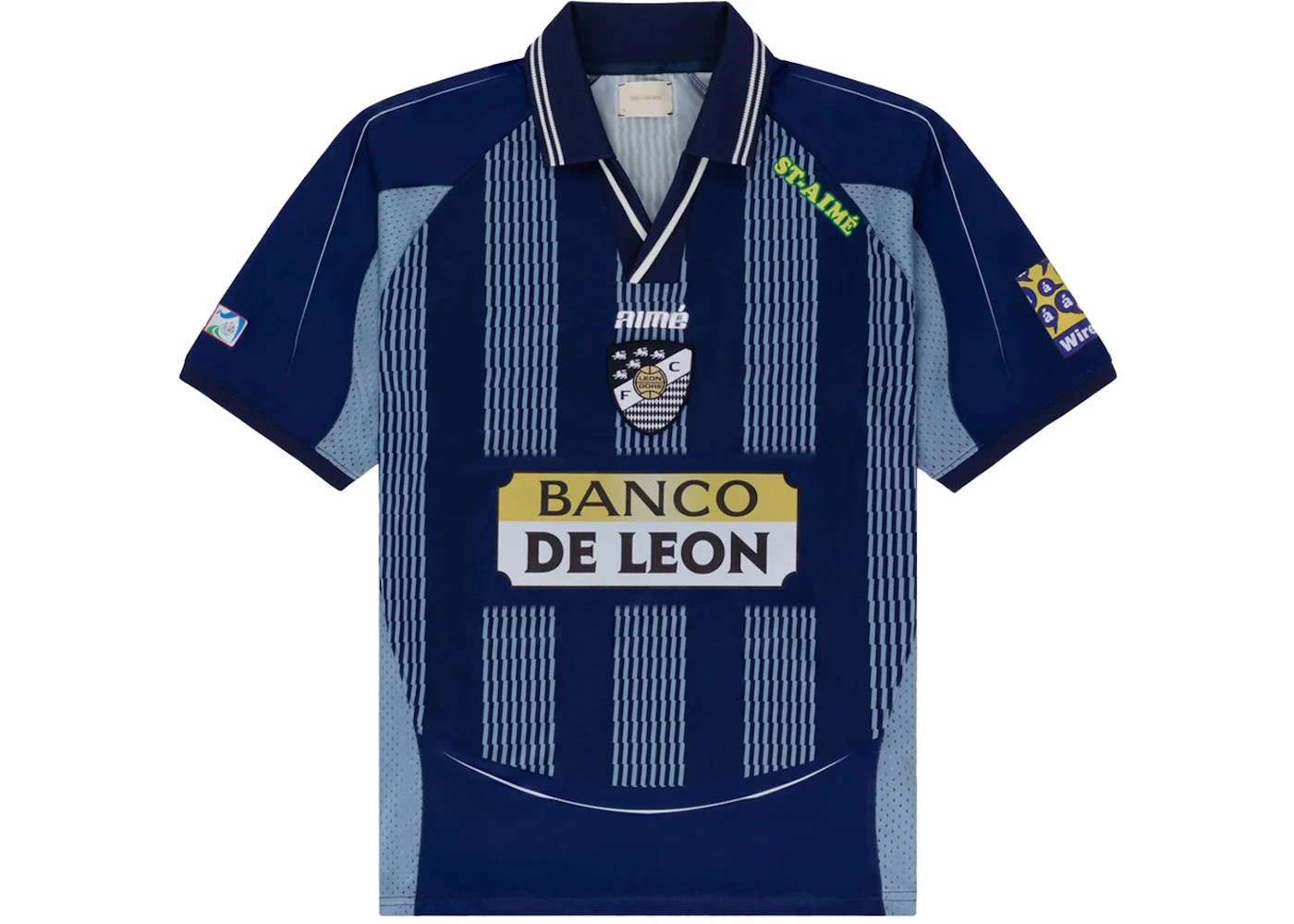 Aime Leon Dore Team Leon Soccer Jersey Blue - 1