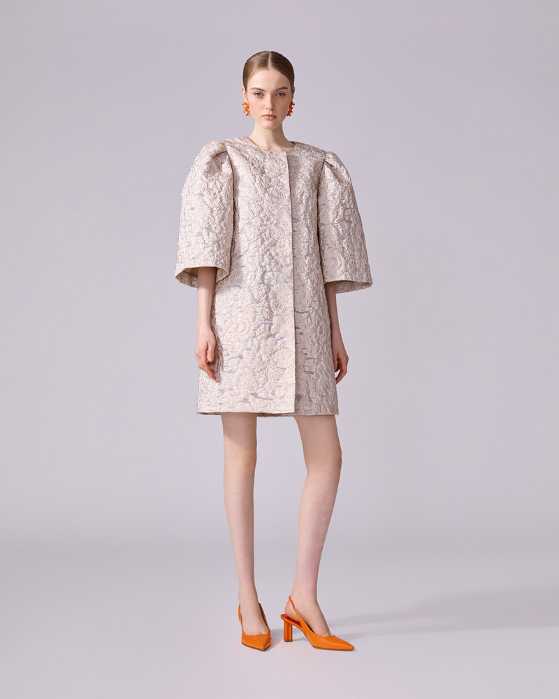 CAROLINA HERRERA Fil Coupé Coat outlook