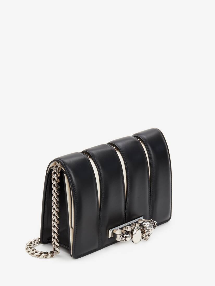 Women's The Slash Bag in Black/ivory - 2