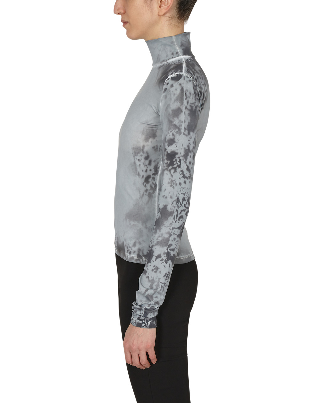 LACE SPRAY TURTLENECK - 4