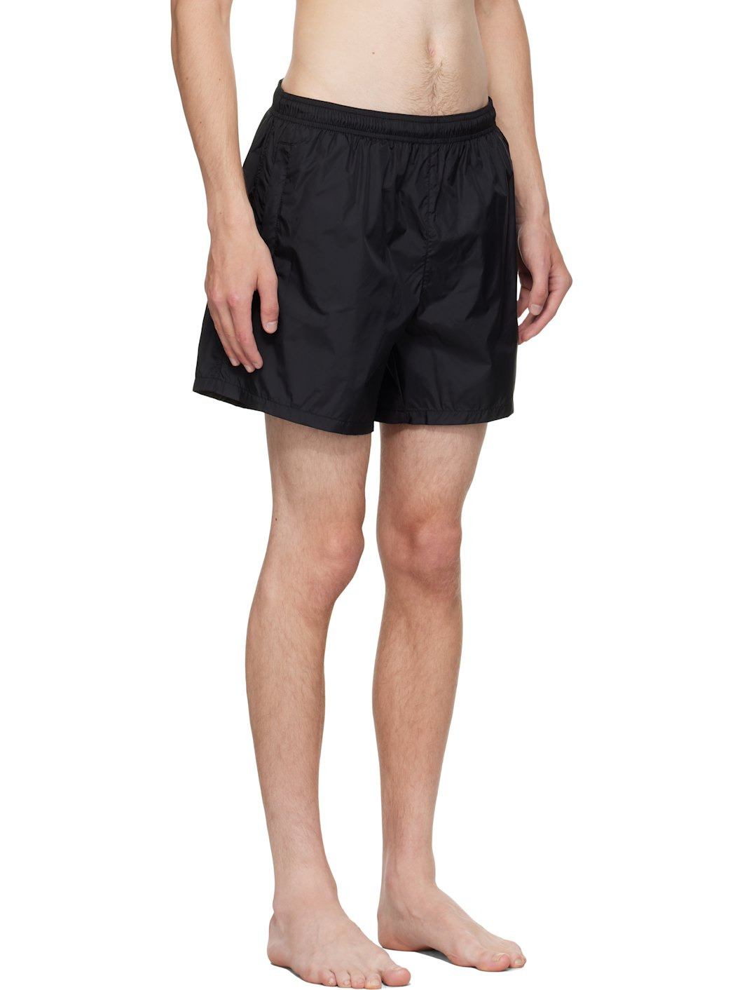 Black Drape Tech Swim Shorts - 2