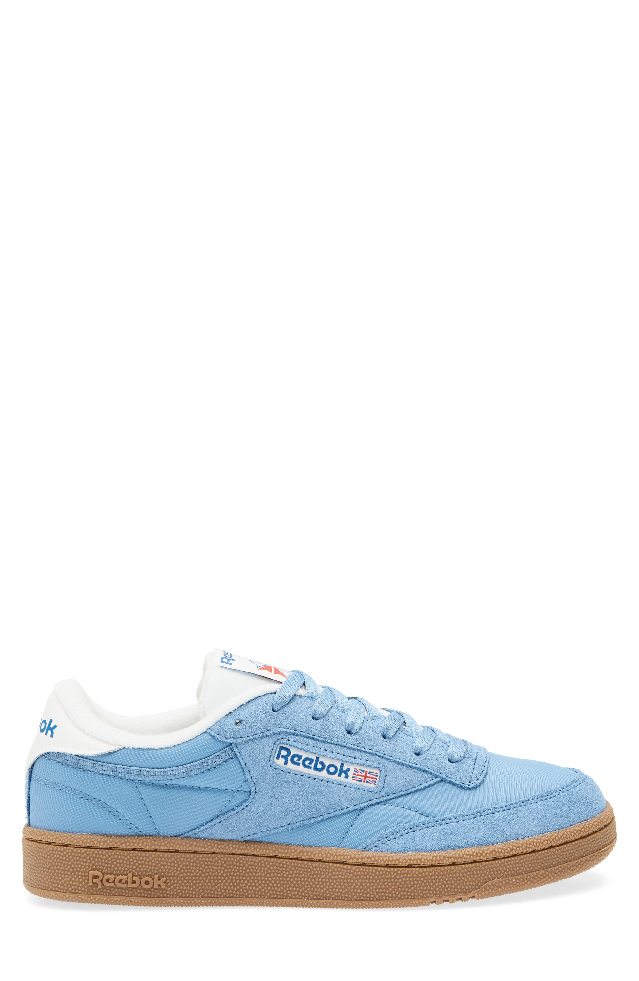 Reebok Club C 85 Sneaker in Essentialblue/Chalk/Gum at Nordstrom - 3