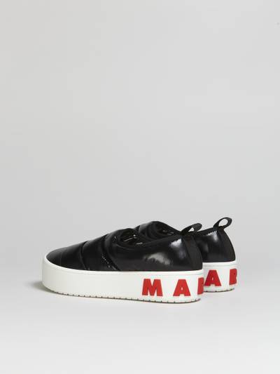Marni PAW SLIP-ON SNEAKER IN QUILTED NYLON outlook