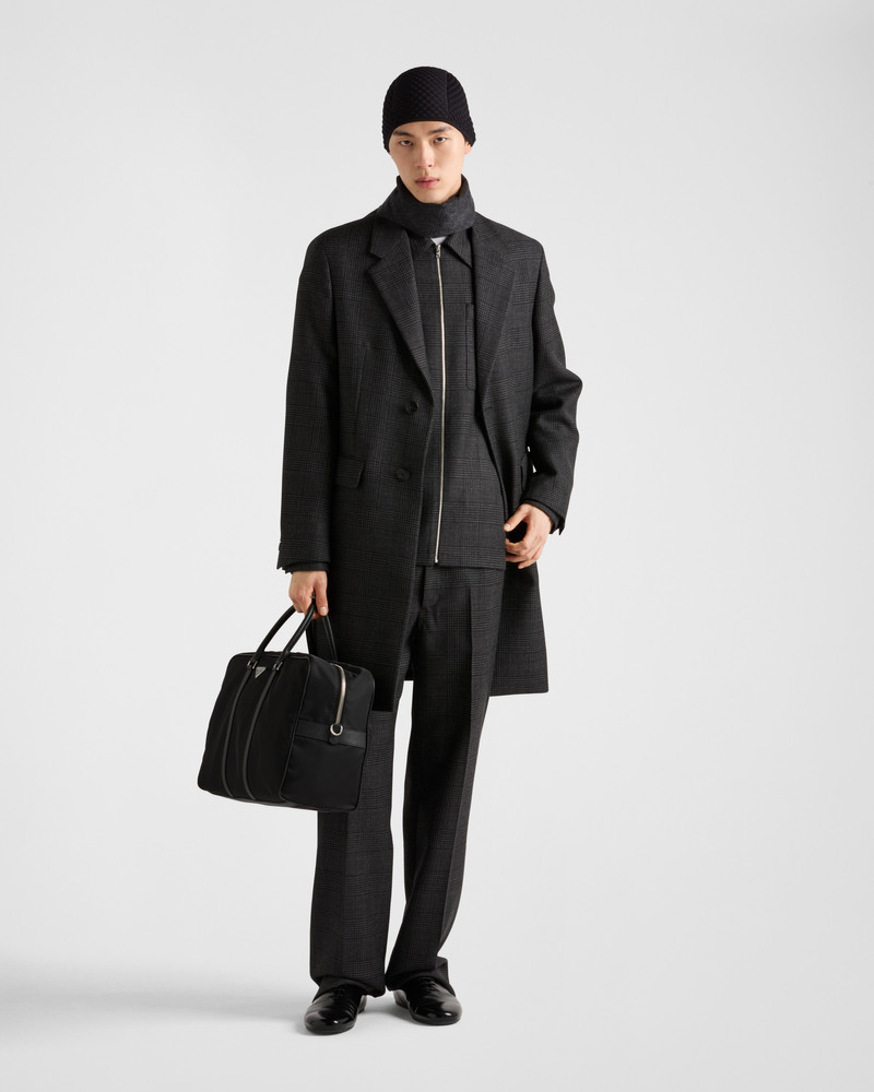 Prada Re-Nylon and Saffiano leather duffel bag outlook