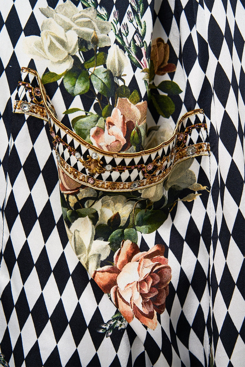 WIDE LEG TROUSER WITH FRONT POCKETS 6