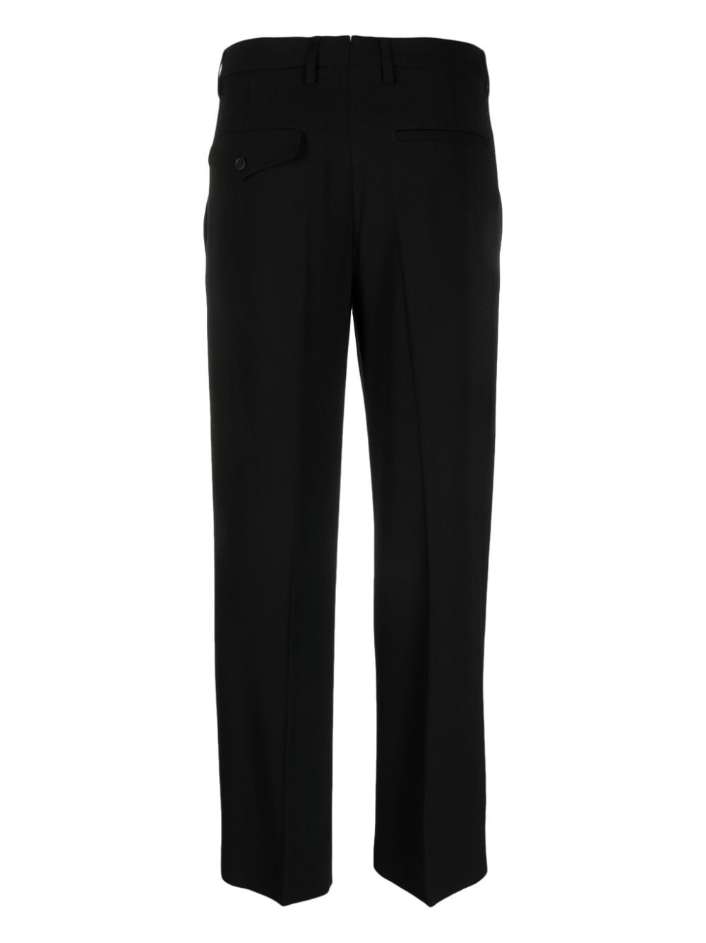 cropped cotton trousers - 2