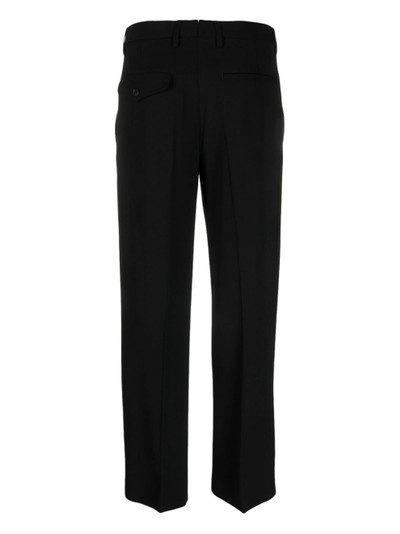 Ann Demeulemeester cropped cotton trousers outlook