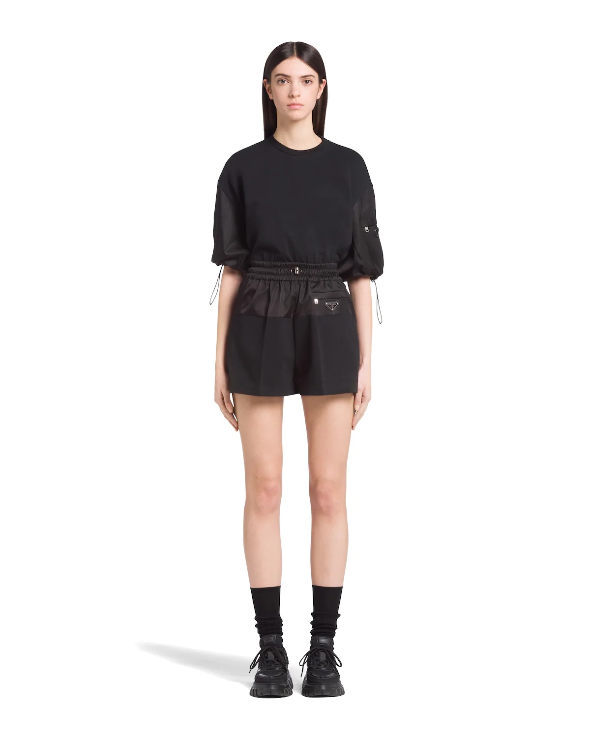 Re-Nylon and Jersey shorts - 2