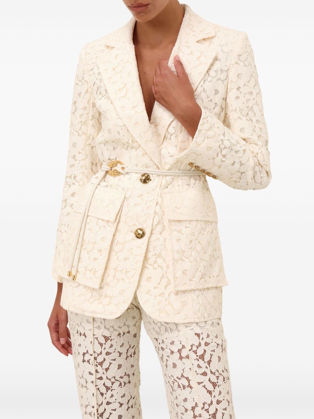 Illuminate lace blazer - 5