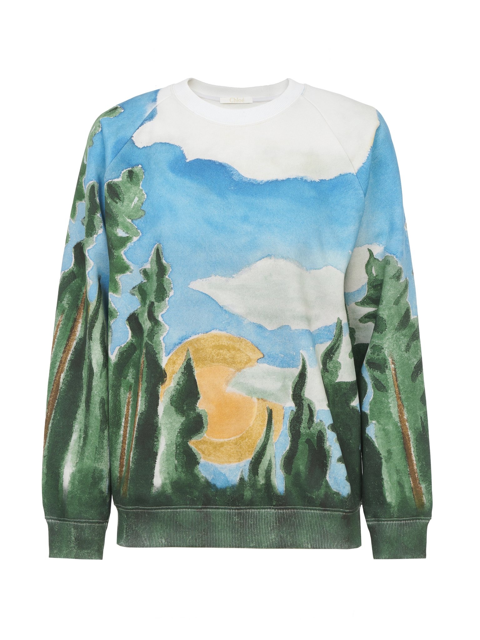 FOREST PRINTED SWEATER - 1