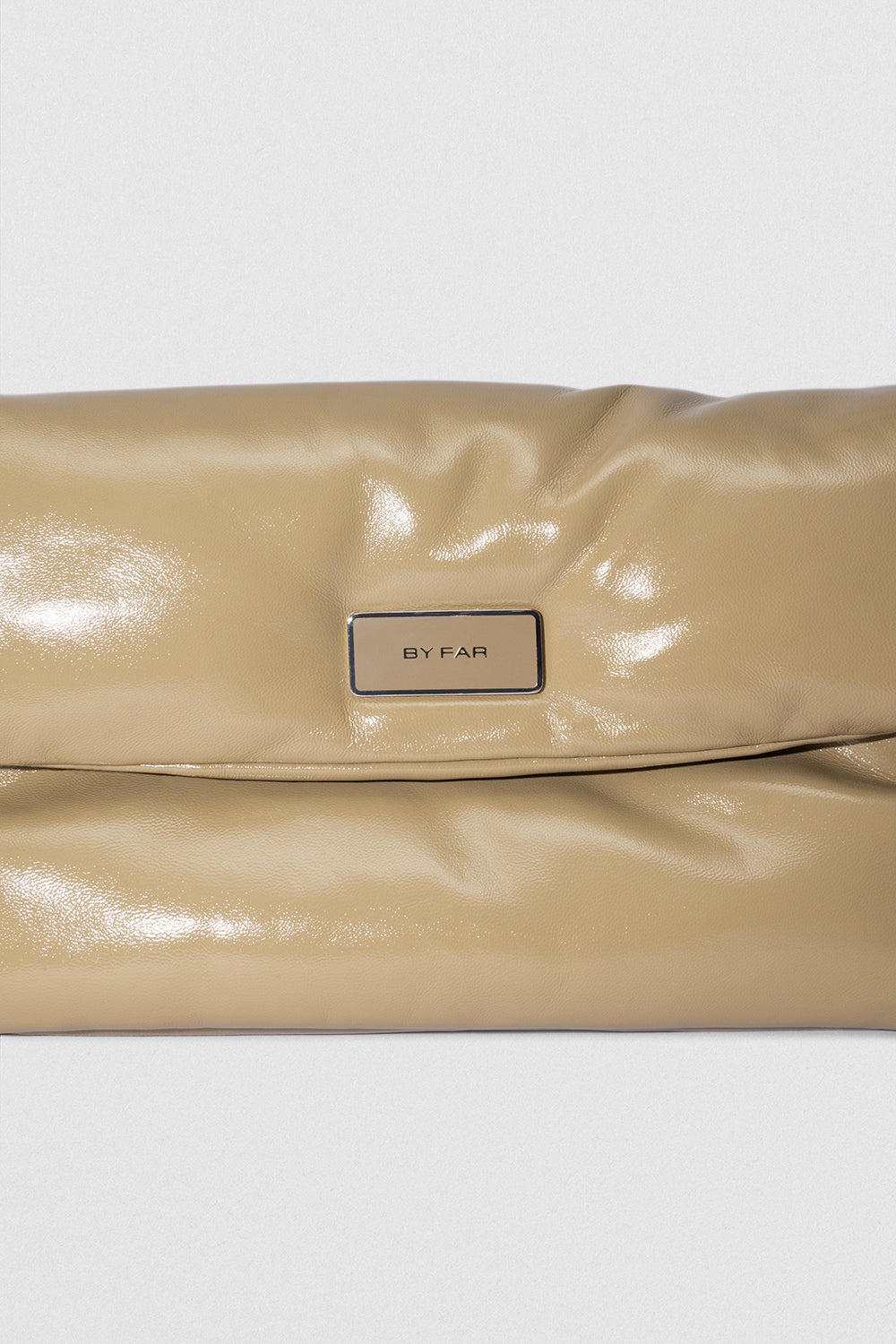 Puffy Tilda Mangrove Glossed Nappa Leather Shoulder Bag - 3