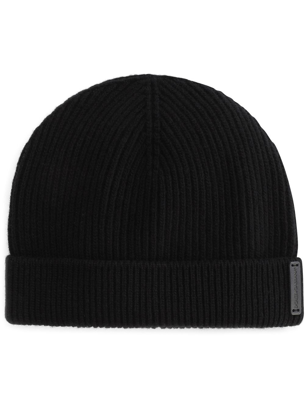 fine-ribbed beanie - 1