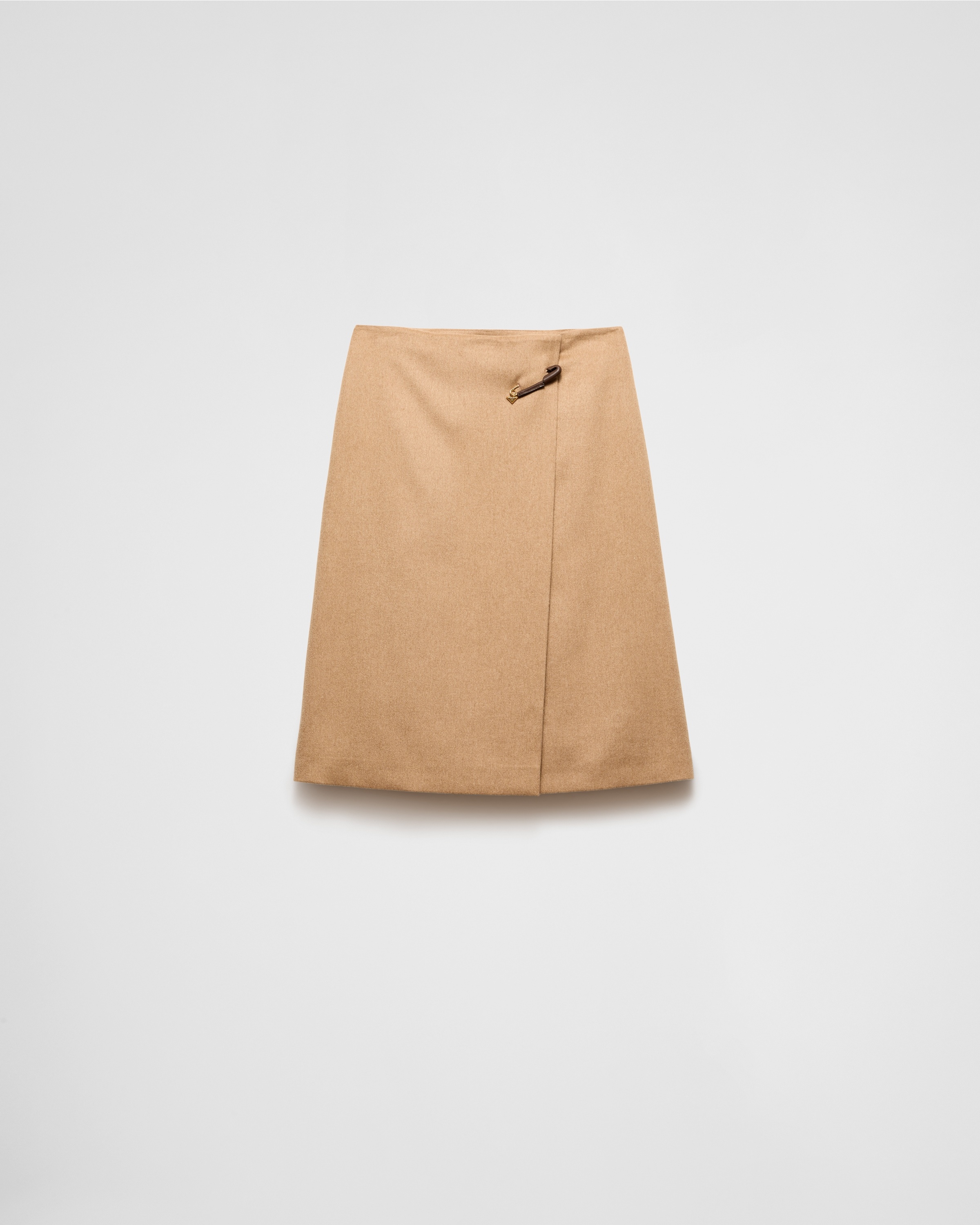 Camel-hair midi-skirt - 1