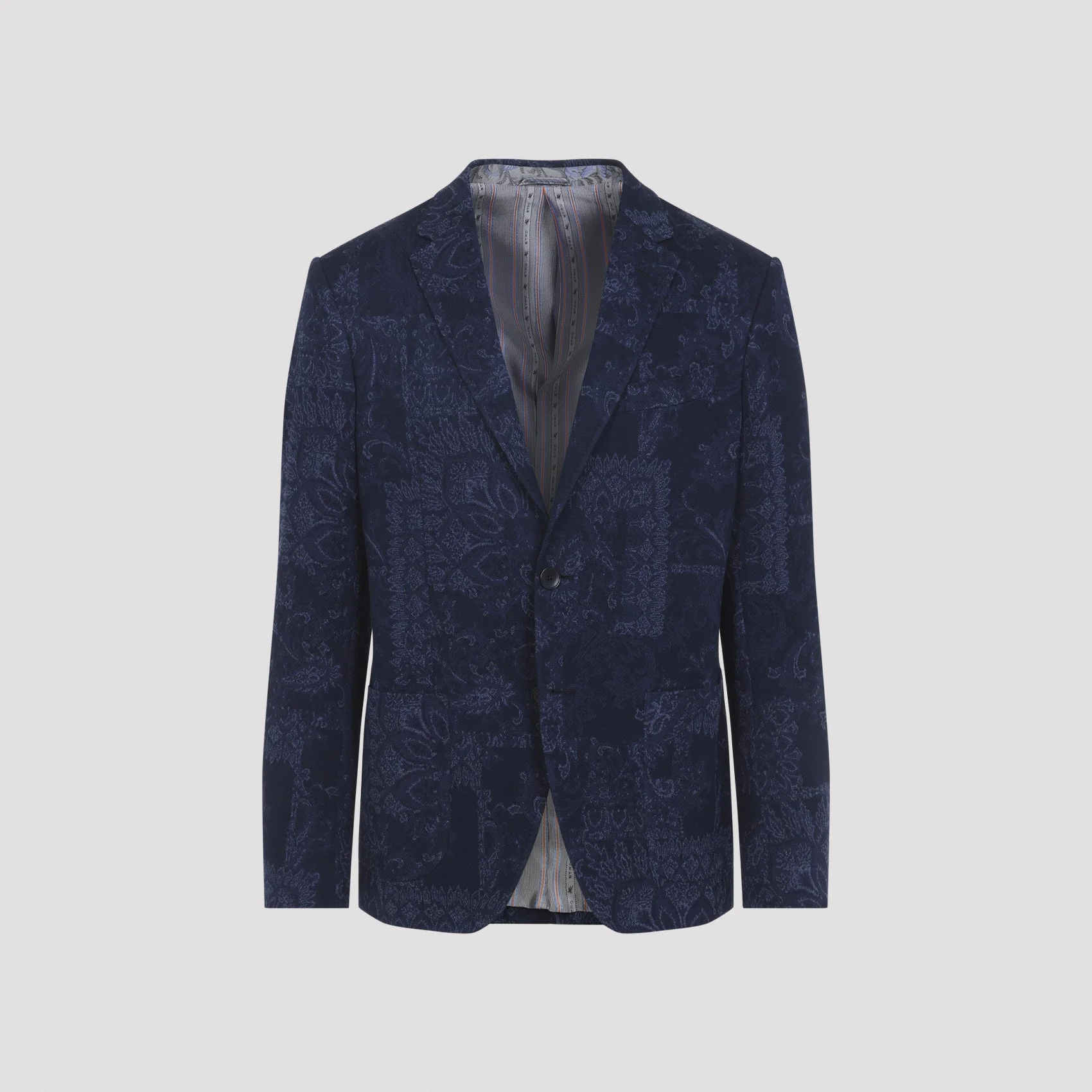 Etro Floral Jacquard Single-breasted Jacket - 1