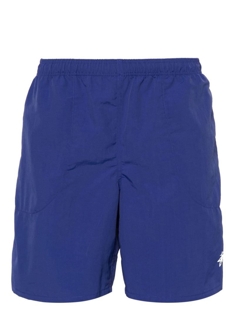 Logo nylon shorts - 1