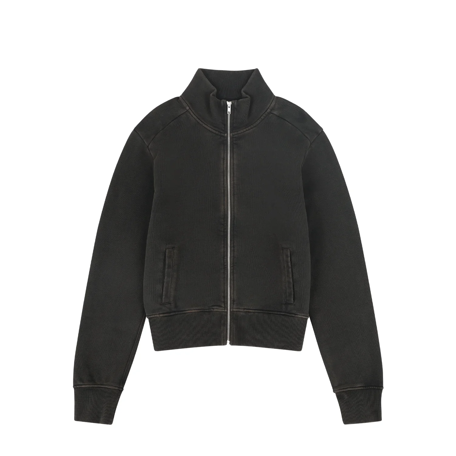 STANDARD TRACK JACKET WASHED BLACK - 1