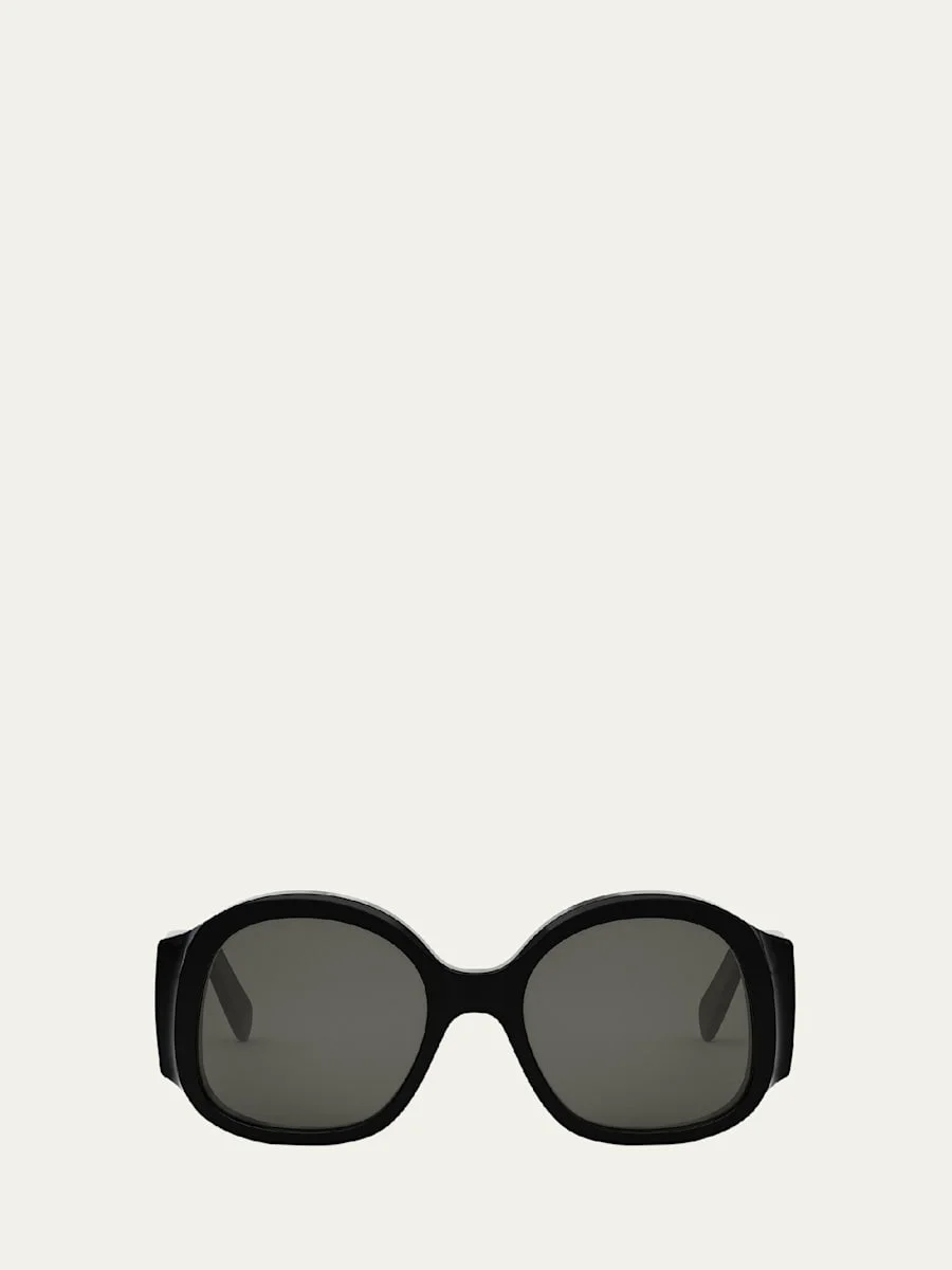 Max Triomphe Round Acetate Sunglasses - 1