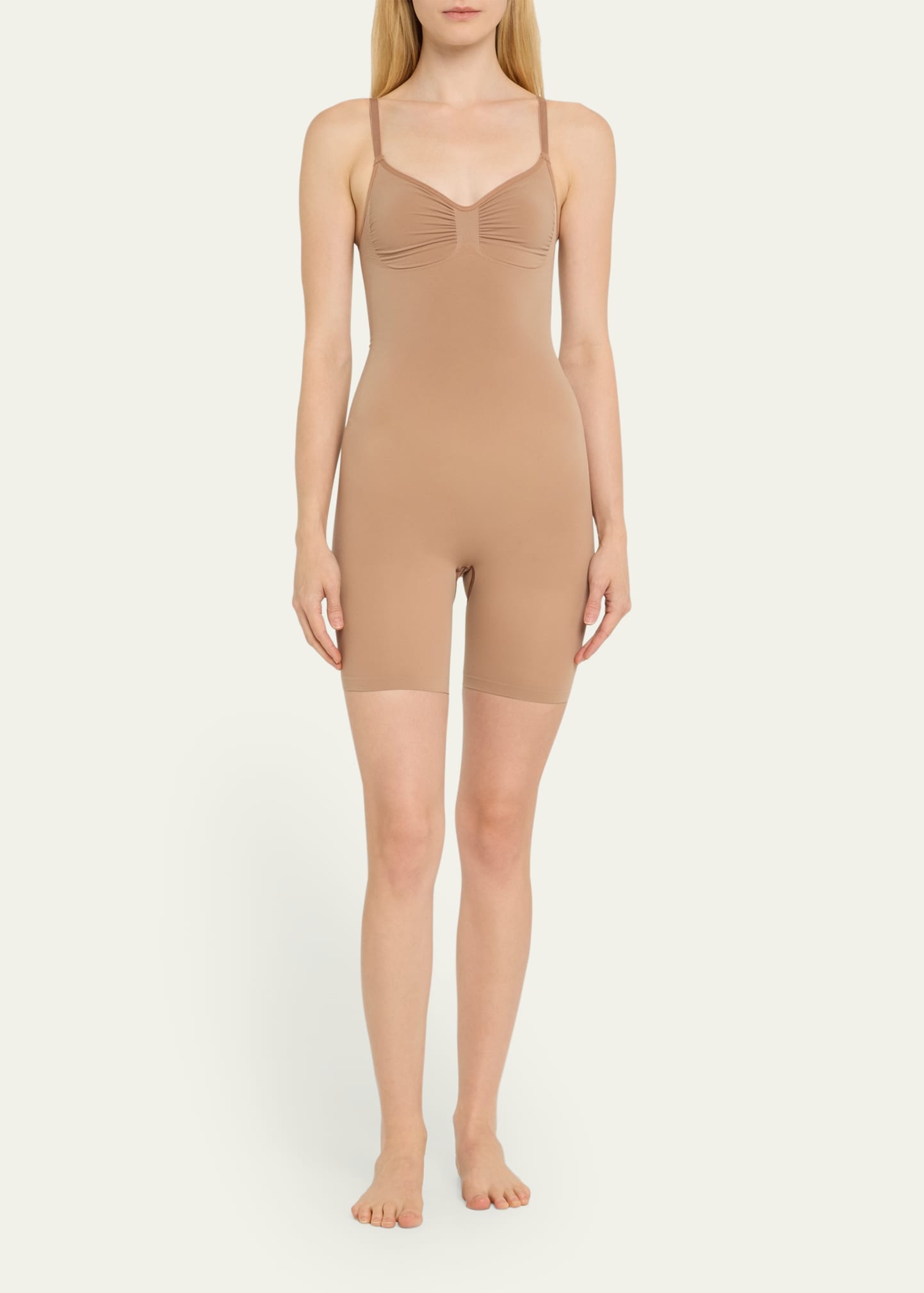 Seamless Sculpt Mid-Thigh Bodysuit - 2