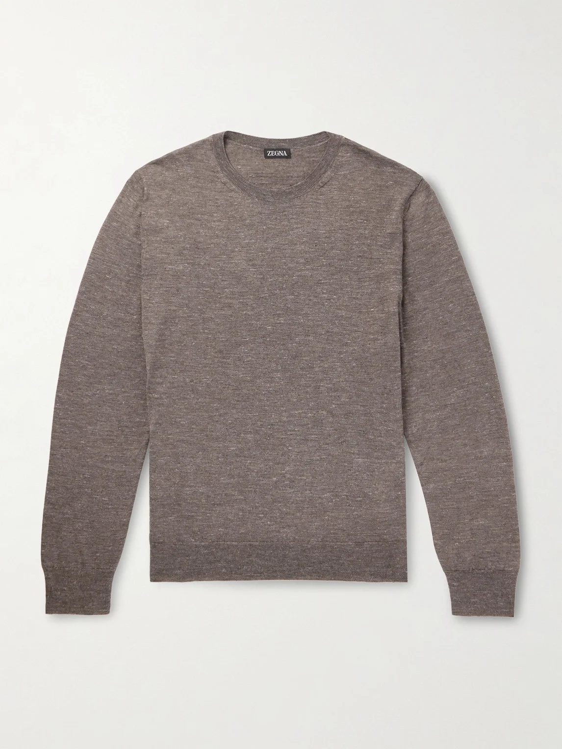 Mulberry Silk, Cashmere and Linen-Blend Sweater - 1
