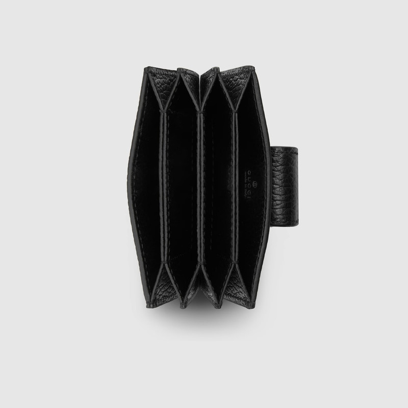 GUCCI GG Marmont snap button card case outlook