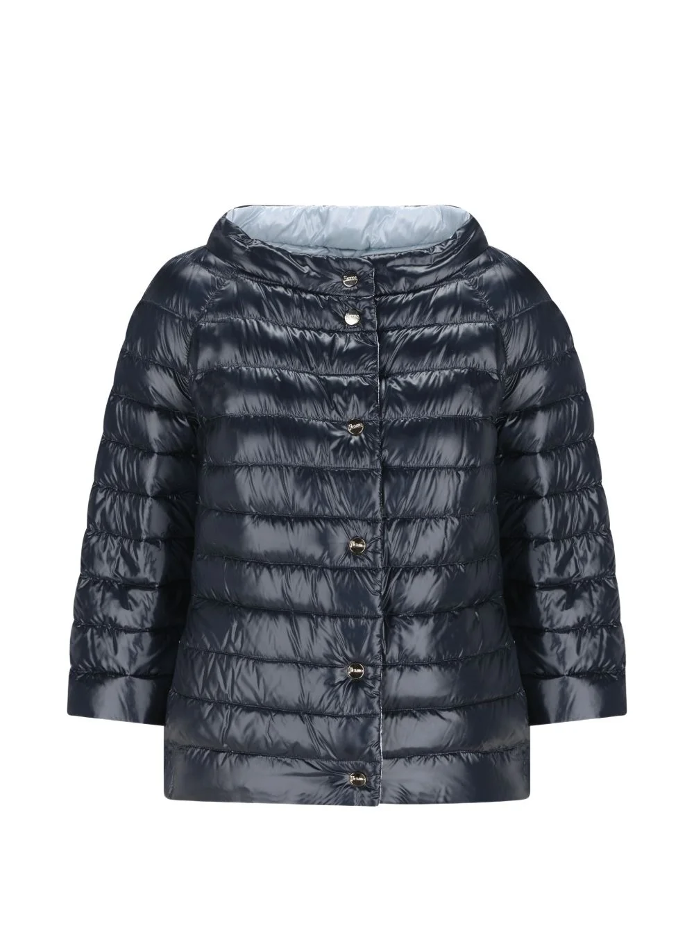 button padded jacket - 1