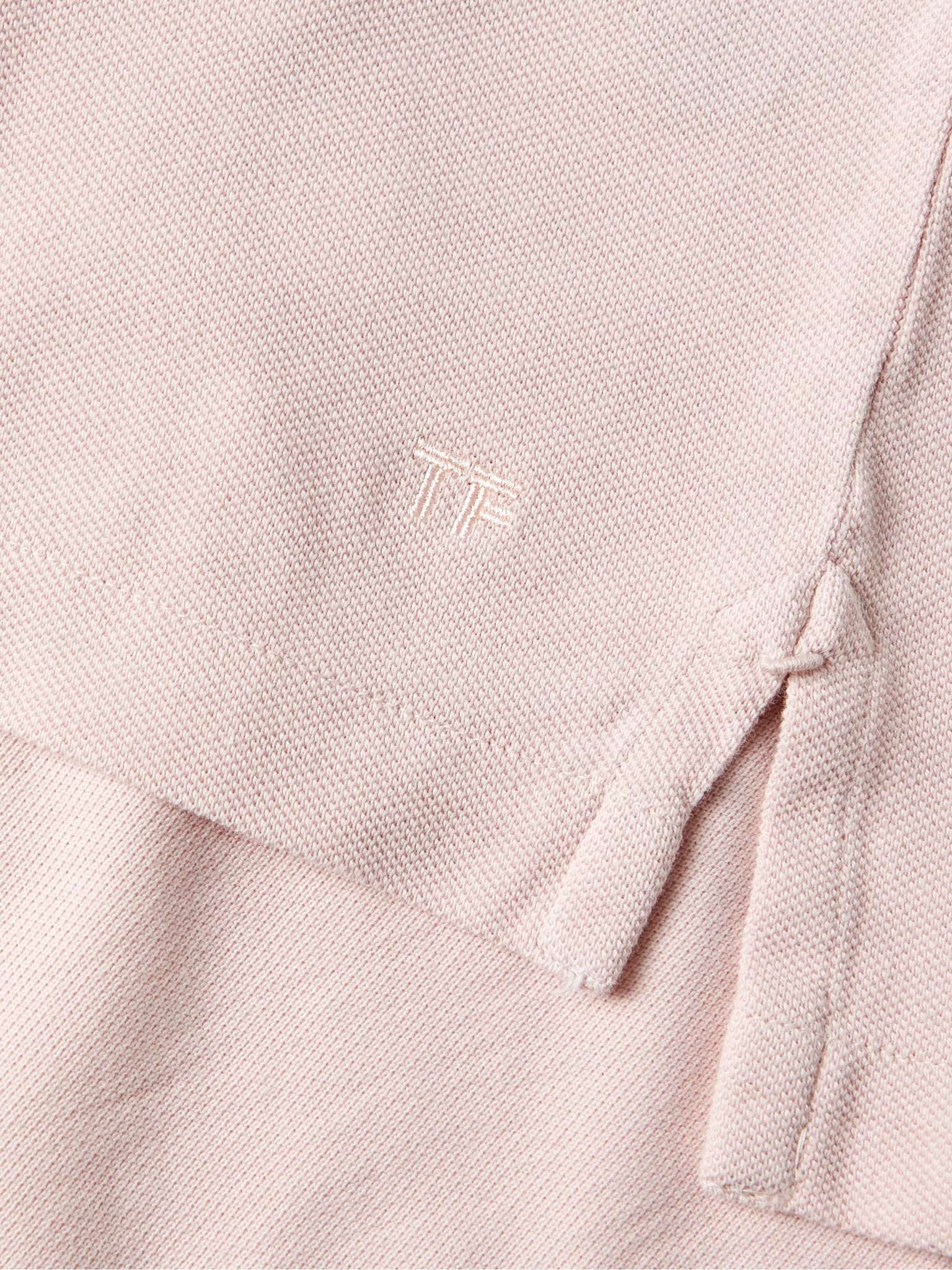 Garment-Dyed Cotton-Piqué Polo Shirt - 3