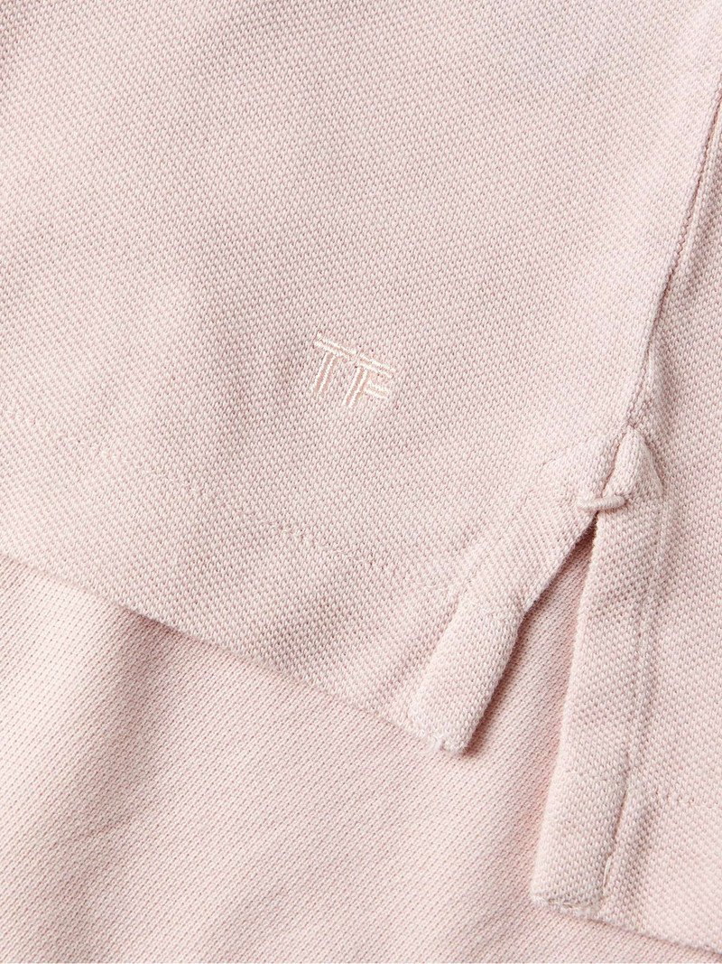 Garment-Dyed Cotton-Piqué Polo Shirt 3