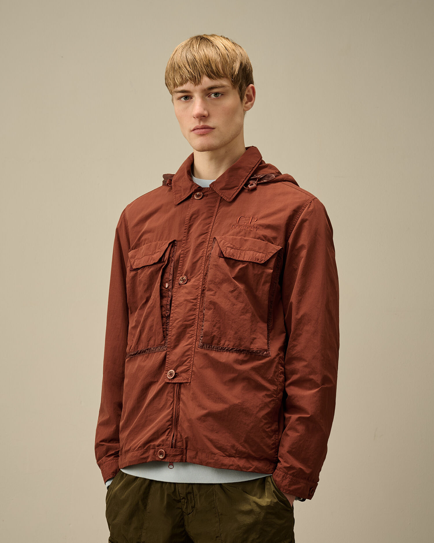 Flatt Nylon Goggle Overshirt - 3
