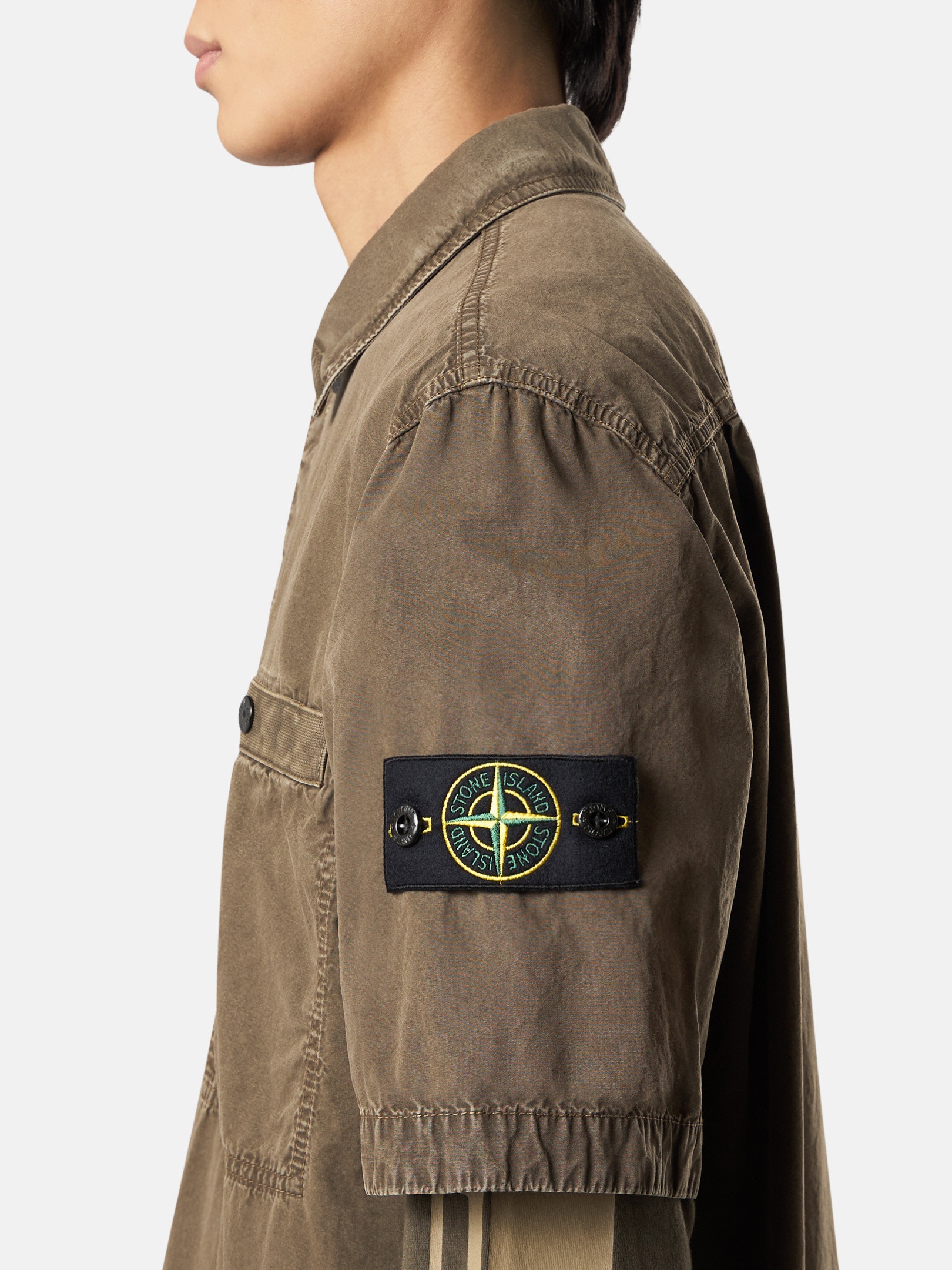 1200029 BRUSHED ORGANIC COTTON CANVAS 'OLD' EFFECT - 3