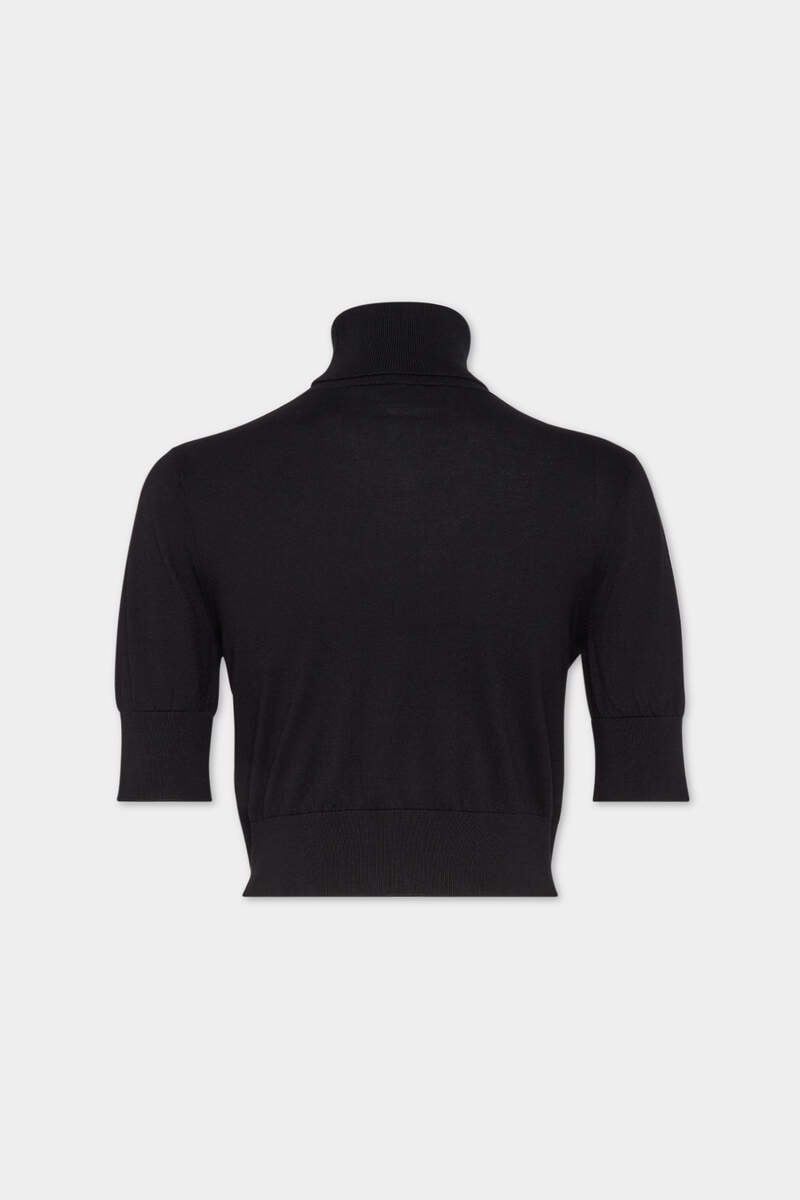 CROPPED D2 TURTLENECK - 2