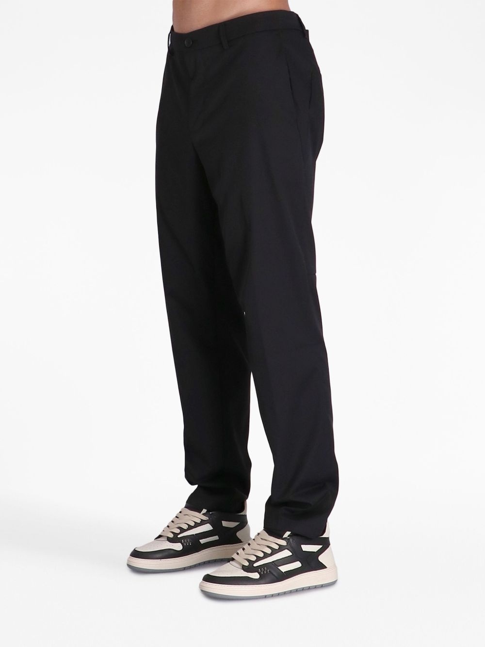 tapered-leg chino trousers - 3