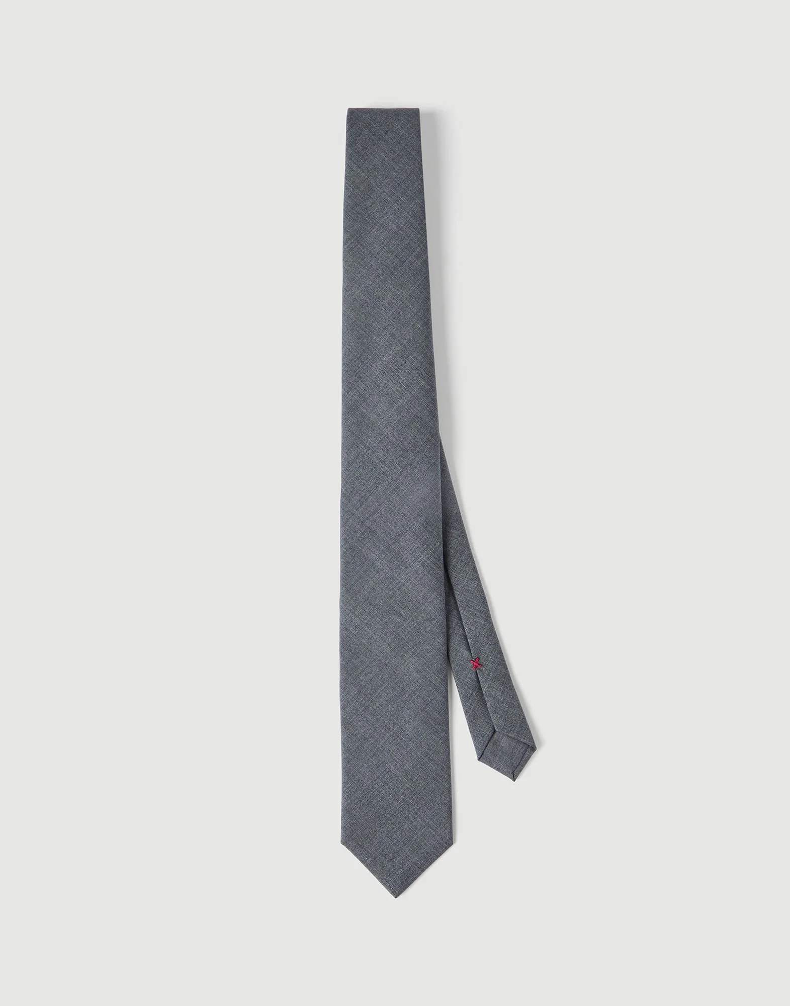 Virgin wool tie - 1