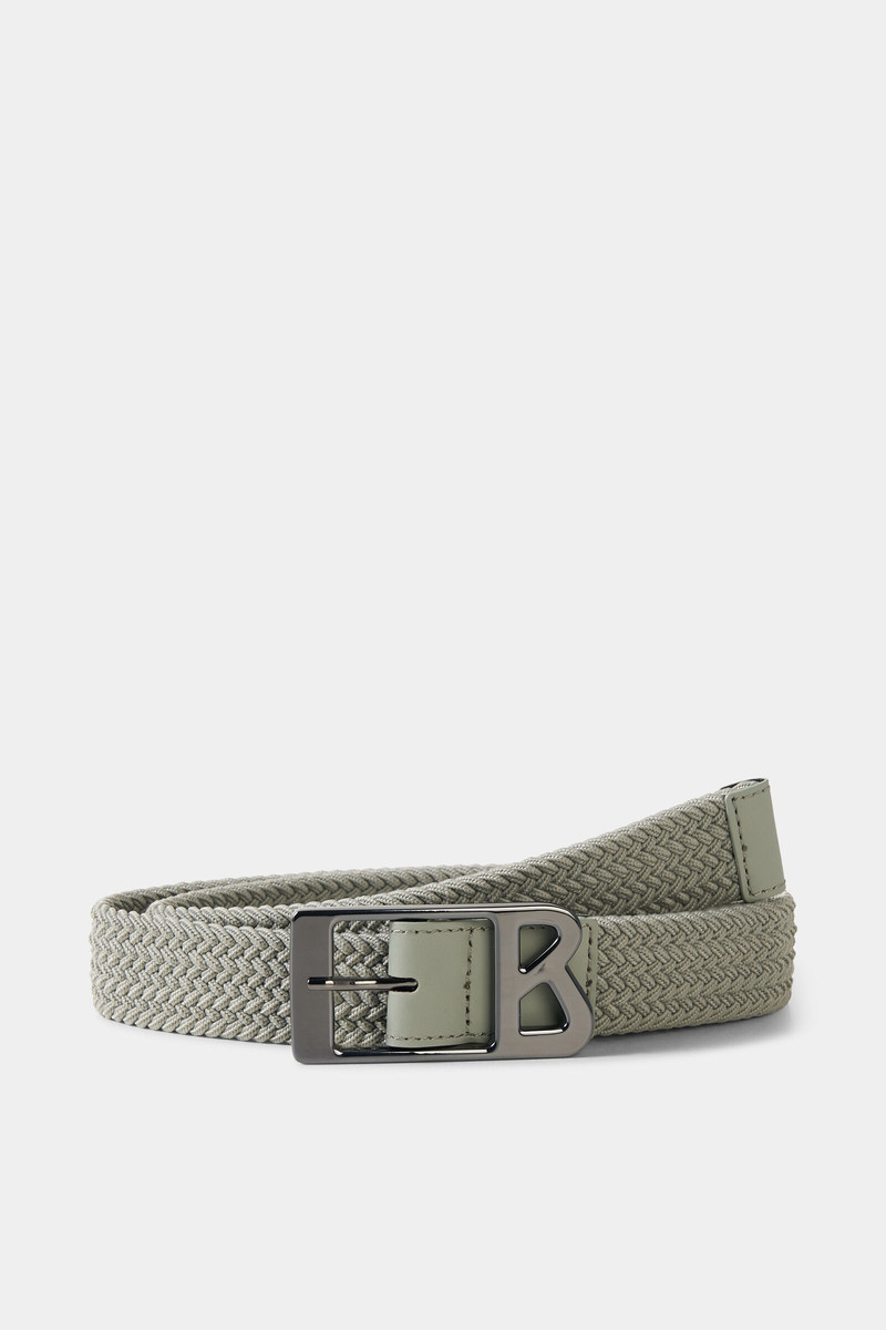 Braided belt Melly in Eucalyptus 1