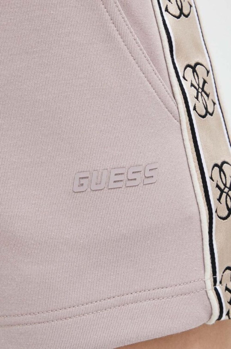 logo-tape drawstring-fastening shorts 4