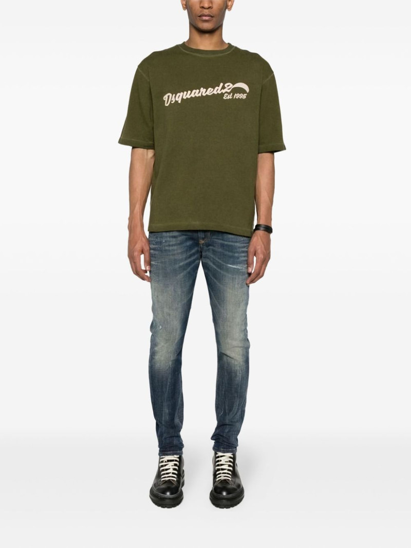 DSQUARED2 logo-embroidered T-shirt outlook