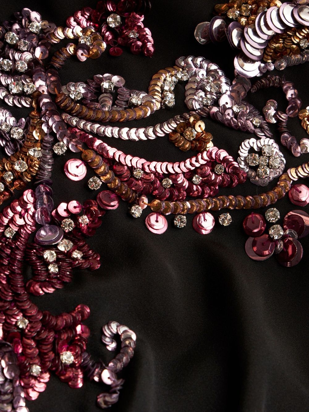 embroidered silk dress - 5
